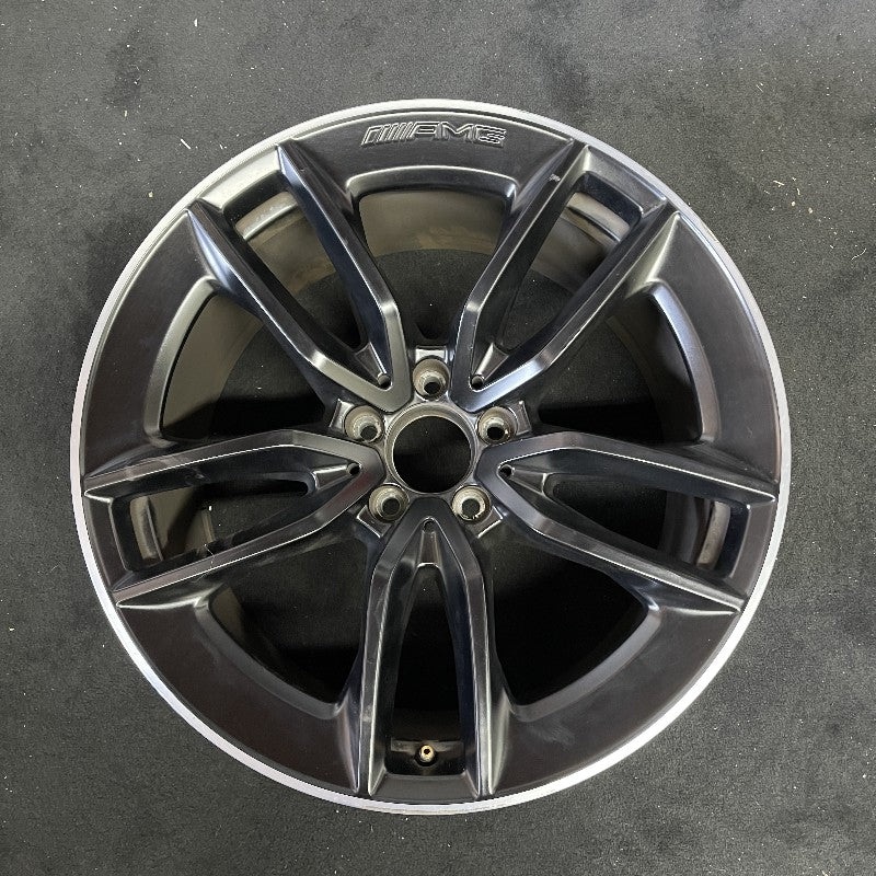 19″ MERCEDES GT 19-21 290 Type 4 Dr GT53 19×11 5 double spoke black Original OEM Wheel Rim