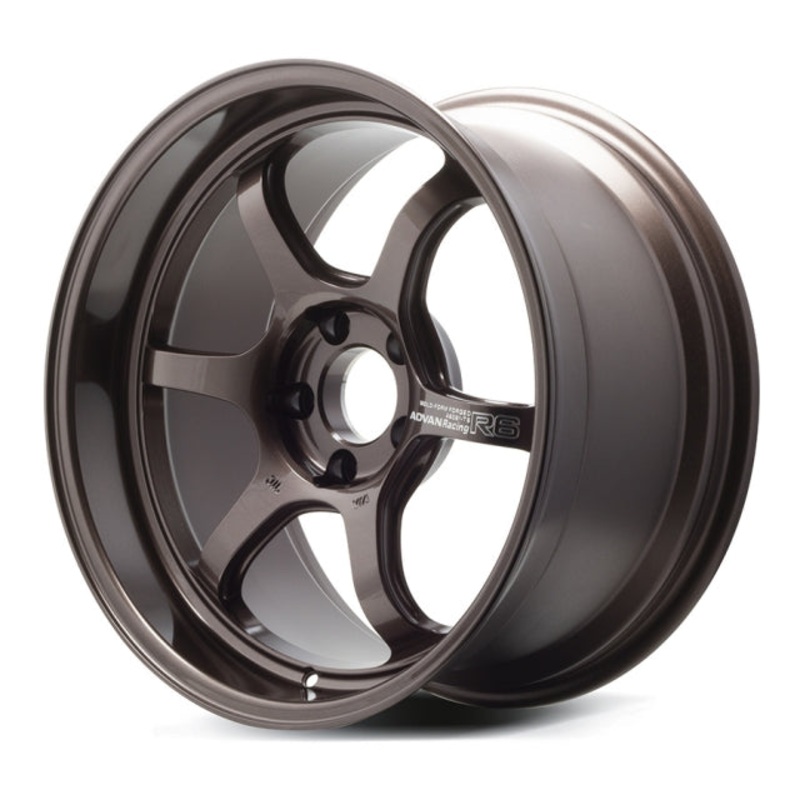 Advan Racing R6 Wheel – 18×7.5 +47 | 5×114.3 | Racing Copper Bronze