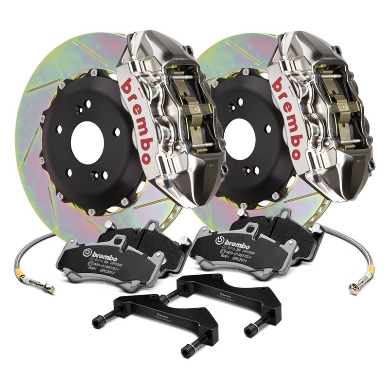 Brembo GT-R Series Slotted Rotor Rear Brake Kit | 2013-2017 Scion FR-S / Subaru BRZ (2P2.8042AR)