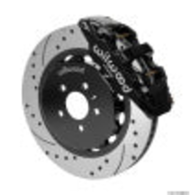 Wilwood AERO6 Front Kit 15.00in BBK – 08-12 Audi A4/A5/S5 – SRP Drilled & Slotted Rotor
