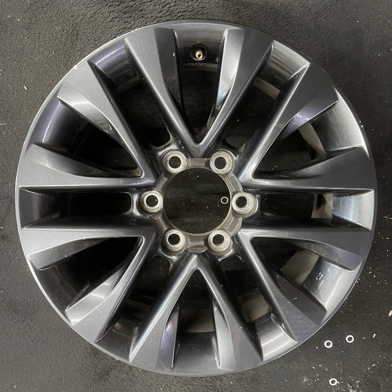 18″ LEXUS GX460 17 18×7.5 alloy 6 spoke split spoke V spoke gunmetal Original OEM Wheel Rim