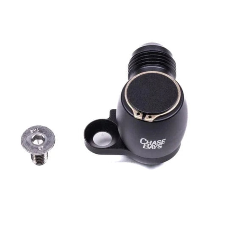 Chase Bays Toyota 1JZ/2JZ/BEAMS Version 2 10AN Power Steering Pump Feed Adapter