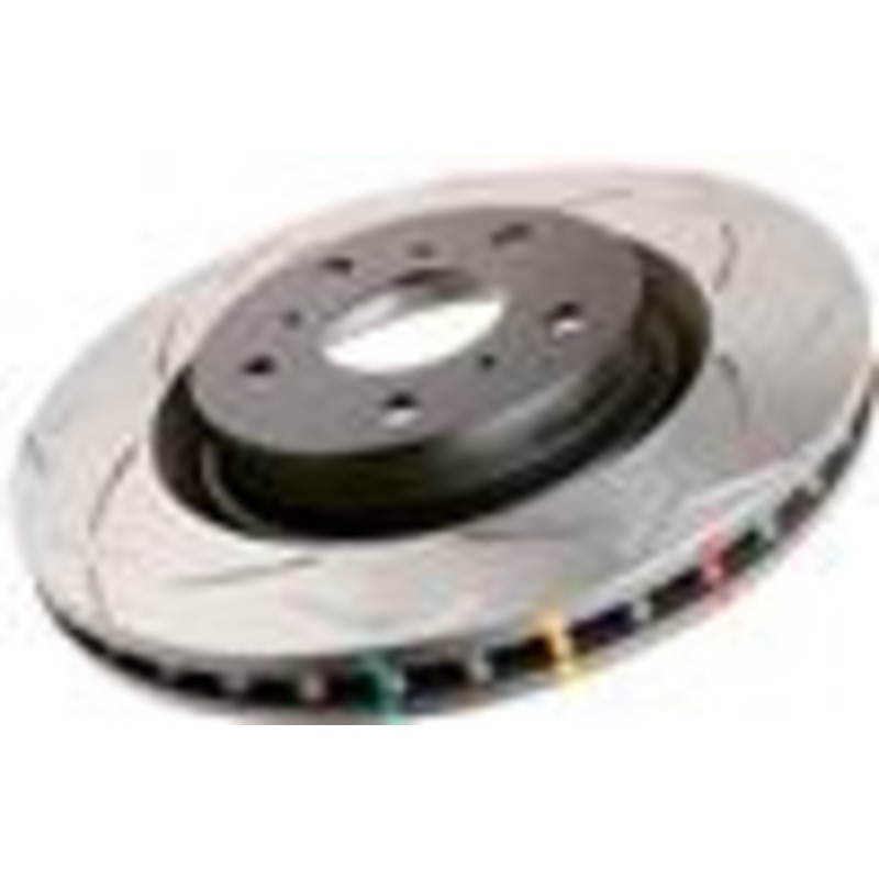 DBA 2/99-02 Audi S4 2.7L Twin Turbo Rear Slotted 4000 Series Rotor
