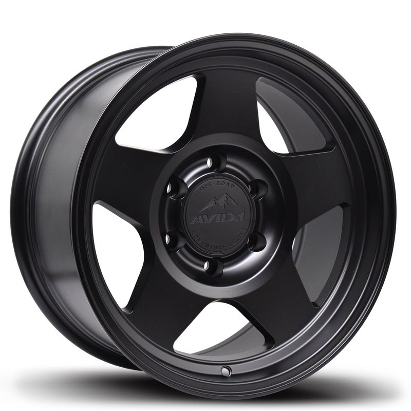 17″ AVID.1 Off Road AT02 Matte Black