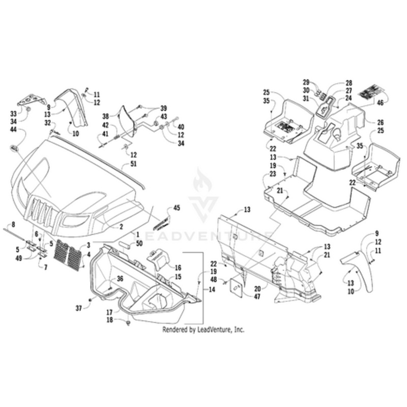 Decal – Left by Arctic Cat