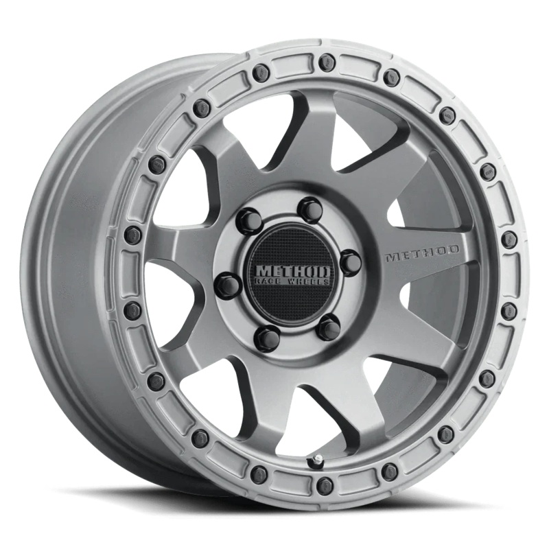 Method Race Wheels MR317 17″ 8×165.1 Matte Titanium