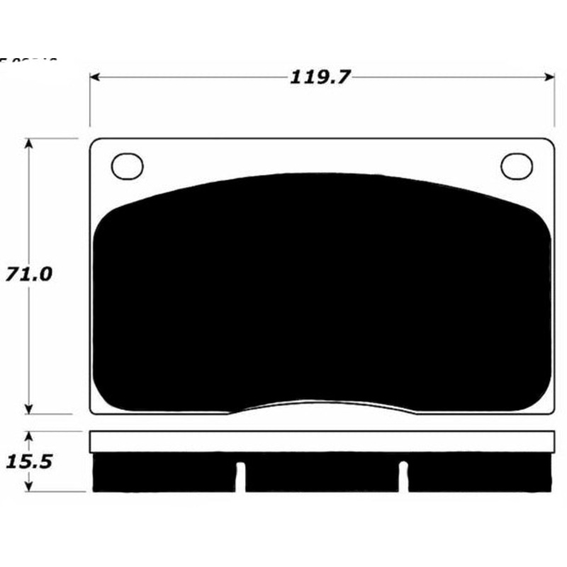 Porterfield Brake Pads for 1989 JAGUAR XJ-S