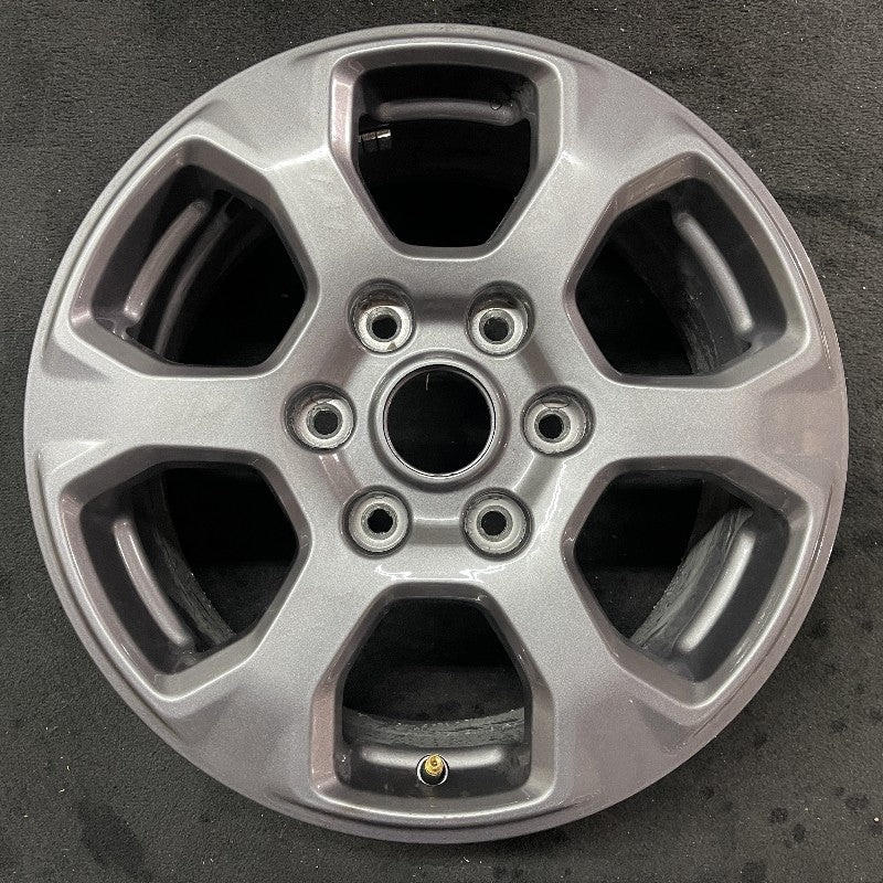 17″ BRONCO 21-24 17×7.5 aluminum 6 spoke gray carbized Original OEM Wheel Rim