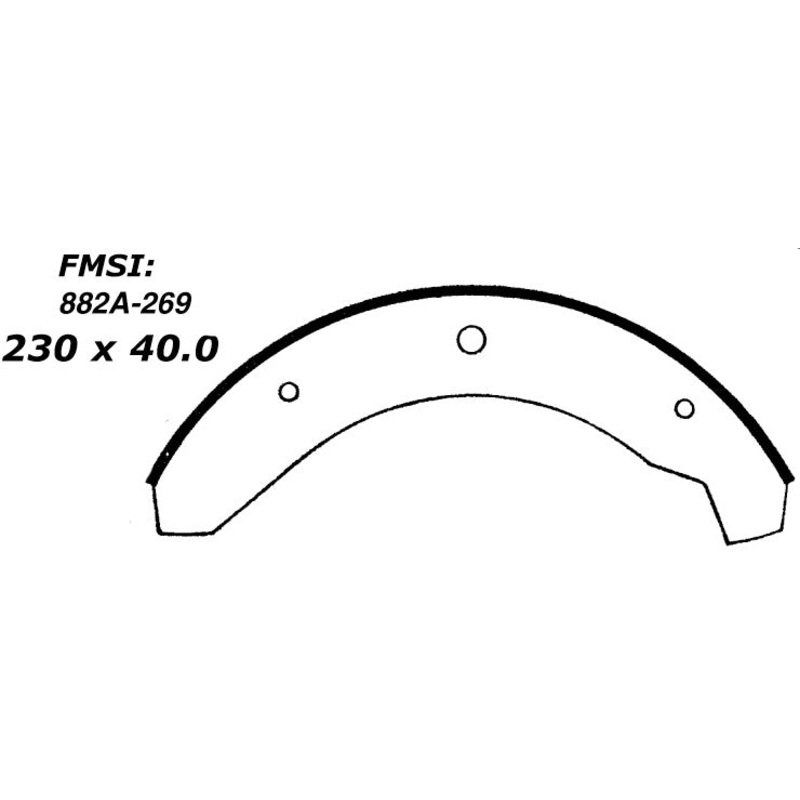 Porterfield Brake Shoes for 1968 VOLKSWAGEN BEETLE