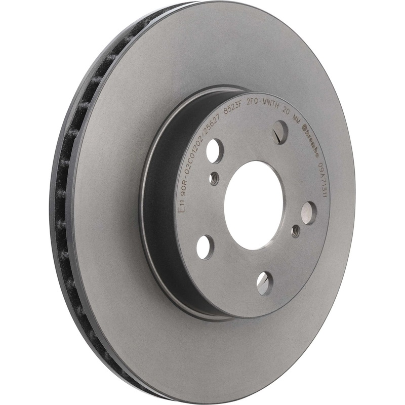 PRIME UV Coated Front Disc Brake Rotor – 09.A713.11