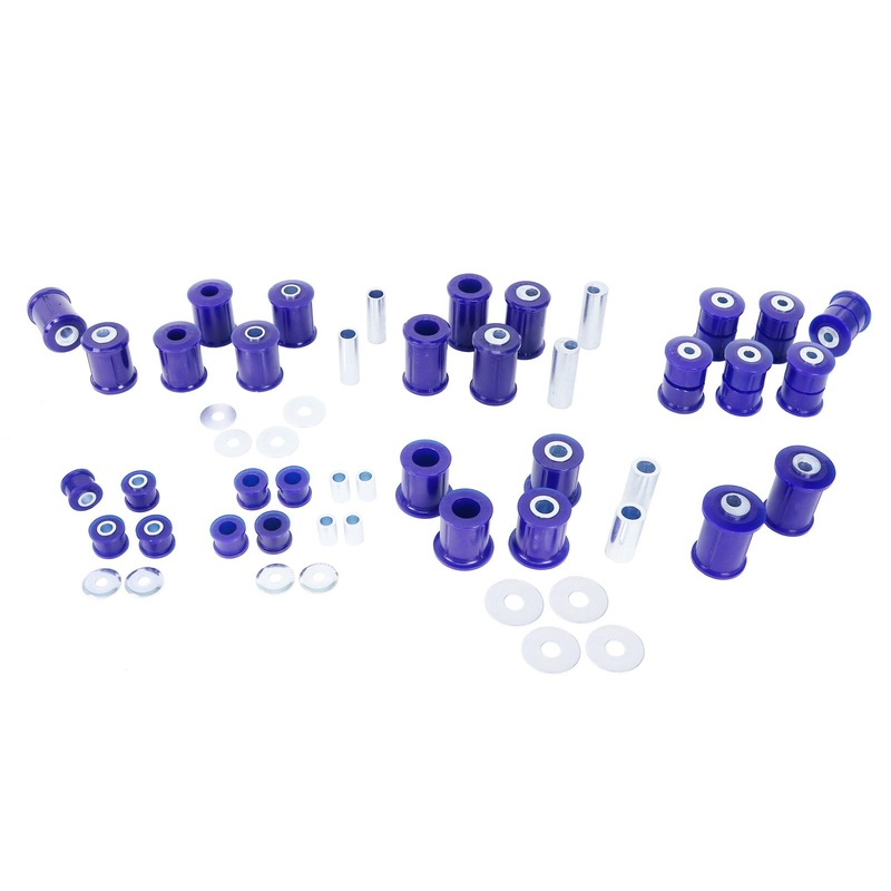SuperPro Front and Rear Complete Alignment & Enhancement Bushing Kit | 1990 Mazda Miata (KIT132NAK)