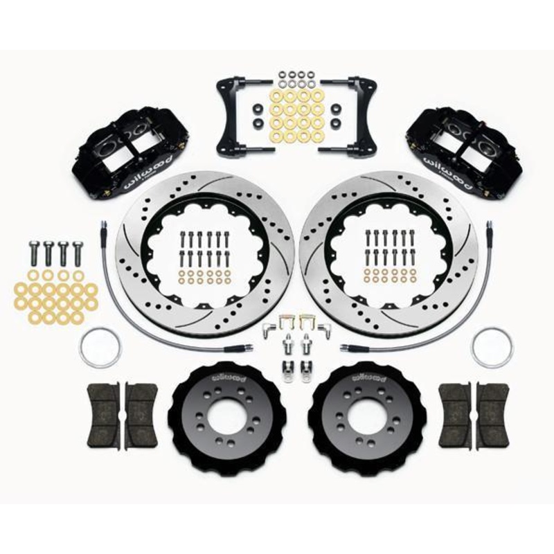Wilwood FNSL6R Front Hat Kit,14.00″, Drilled 2008-up Hyundai Genesis Coupe w/Lines 140-13044-D