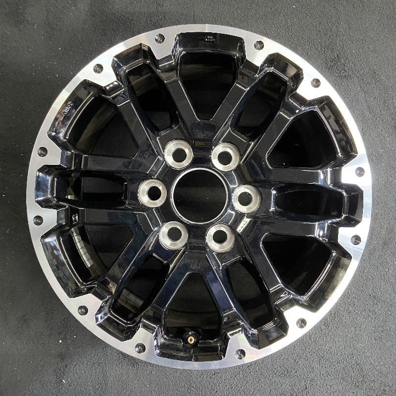 18″ SEQUOIA 23-24 18×7.5 6 double spoke black Original OEM Wheel Rim