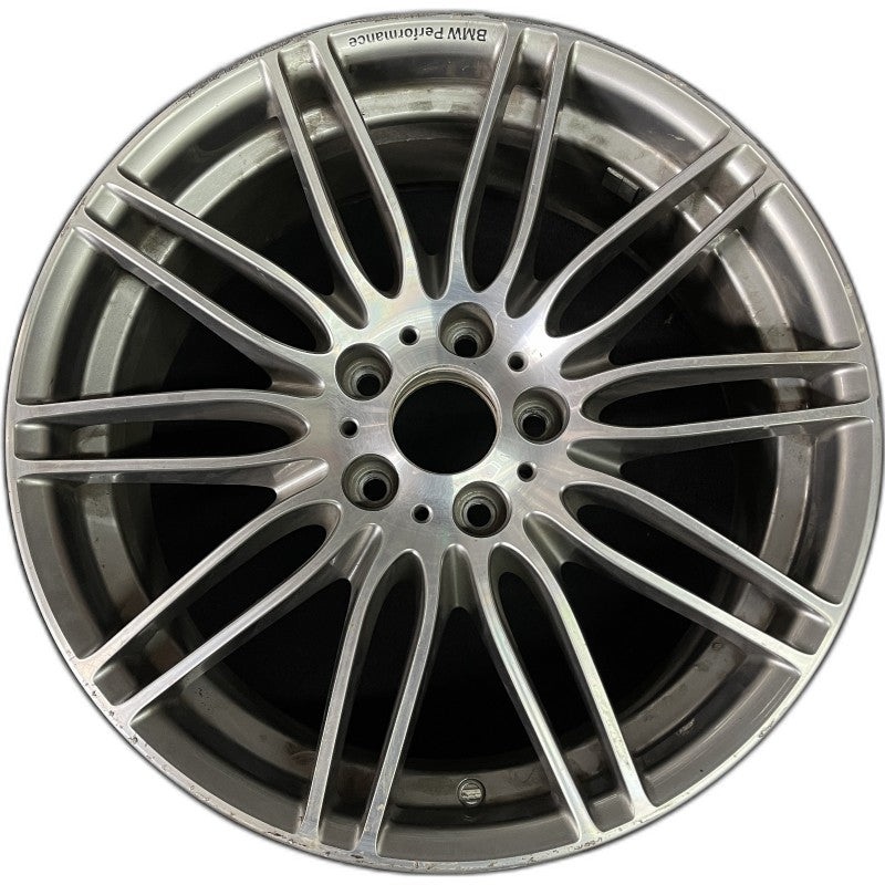 19″ BMW 323i 07-12 19×8 alloy frt 10 double spoke wide spoke end Original OEM Wheel Rim