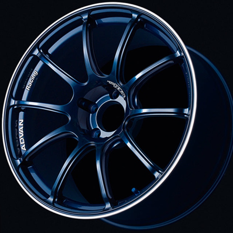 Advan RZII Wheel – 17×9.0 +45 | 5×114.3 | Racing Indigo Blue & Ring