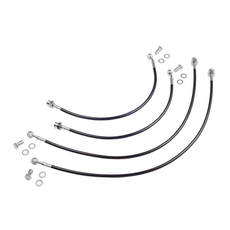 Chase Bays 02-08 Nissan 350Z (w/Standard or Brembo Brakes) Caliper Brake Lines – Front & Rear Lines