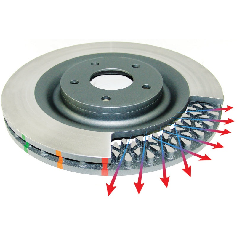 DBA 1994 Porsche 911 Carrera 2 993 (322mm F Rotor Excl Turbo Look) Frt 5000 Series Replacement Ring
