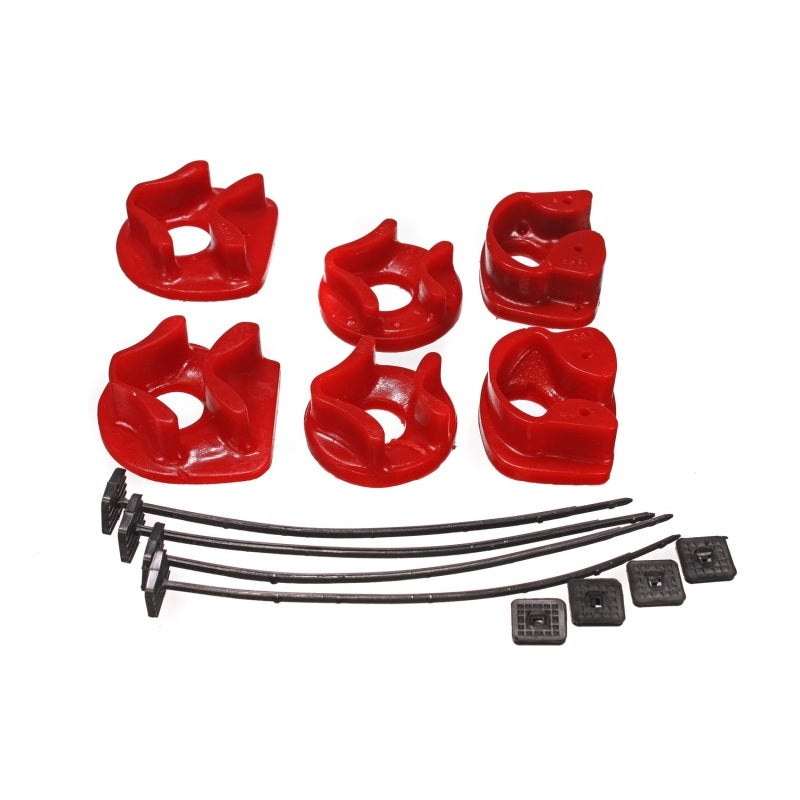 Energy Suspension 90-93 Acura Integra Red Motor Mount Inserts (2 Torque Mount Positions)