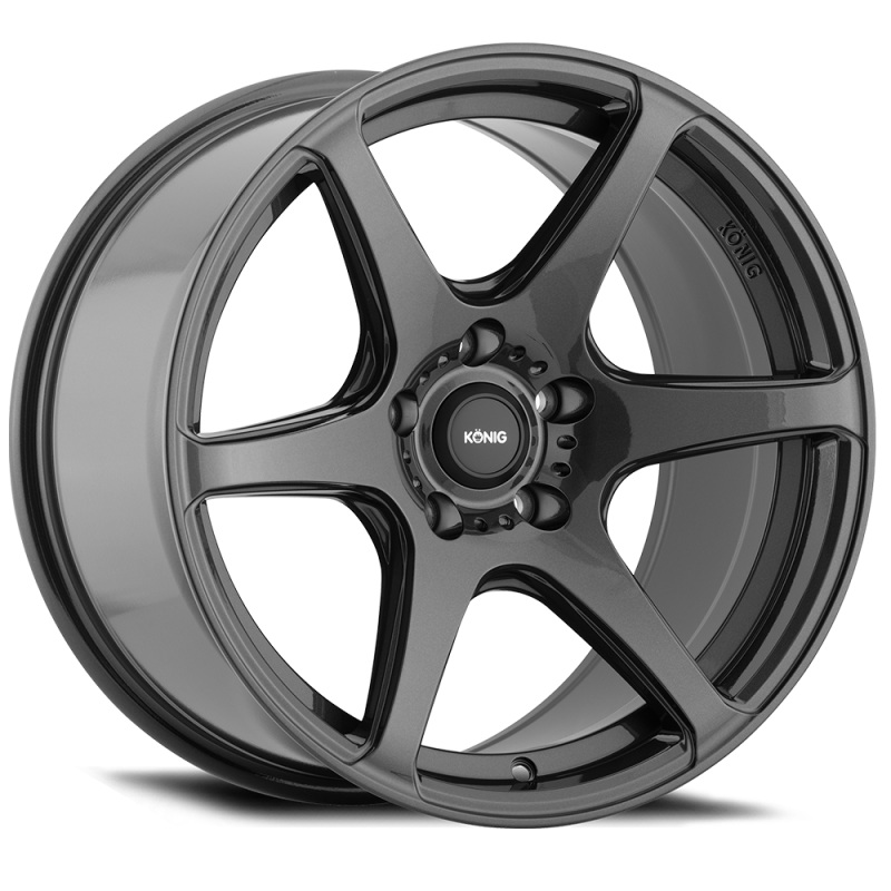 Konig Tandem 18×8 5×108 ET43 Gloss Graphite