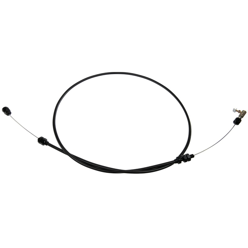Motion Raceworks 48″ Throttle Cable Carburetor Attachment w/ Pedal Clevis