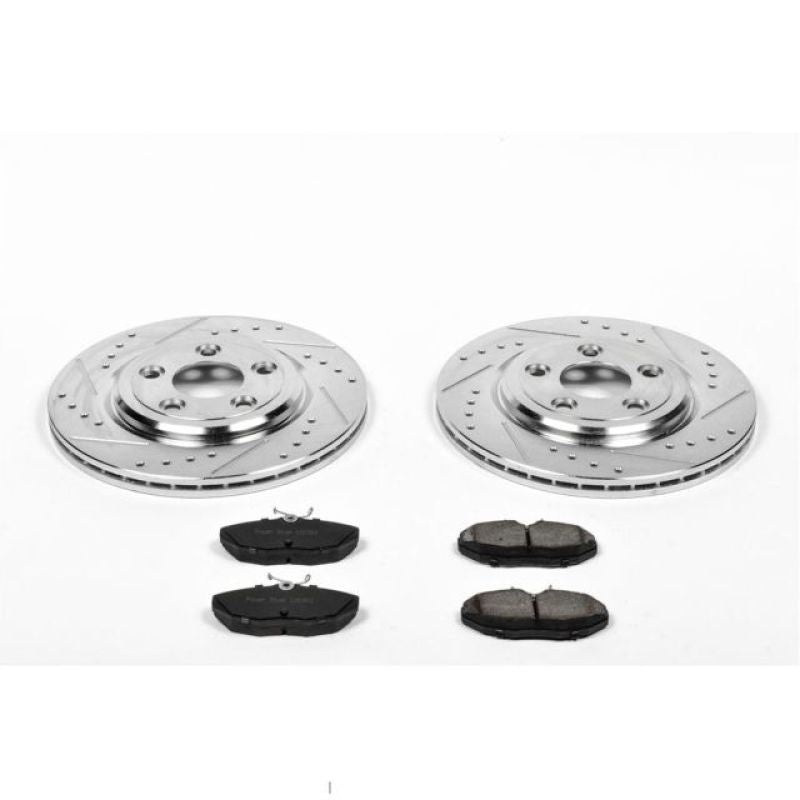 PowerStop Power Stop 03-05 Jaguar S-Type Rear Z23 Evolution Sport Brake Kit