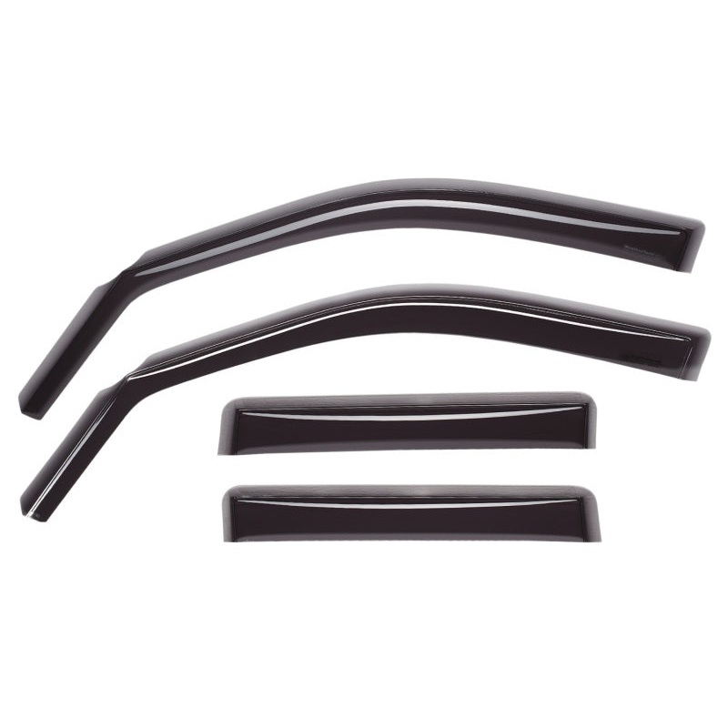 WeatherTech 22-24 Nissan Pathfinder Front&Rear Side Window Deflectors – Dark Tint