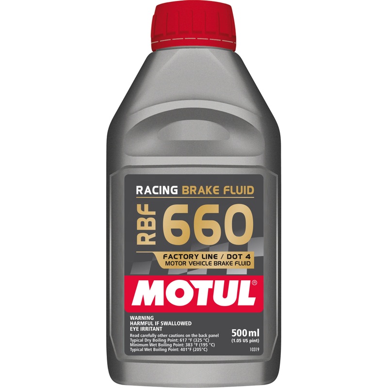 Motul – 1/2L Brake Fluid RBF 660 – Racing DOT 4 – Single