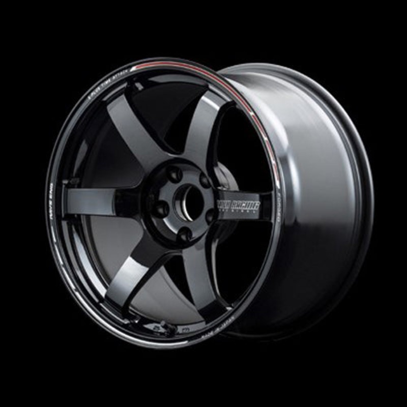 Volk Racing TE37 Saga S-Plus Time Attack Wheel – 18×7.5 +49 | 5×114.3 | Black / REDOT