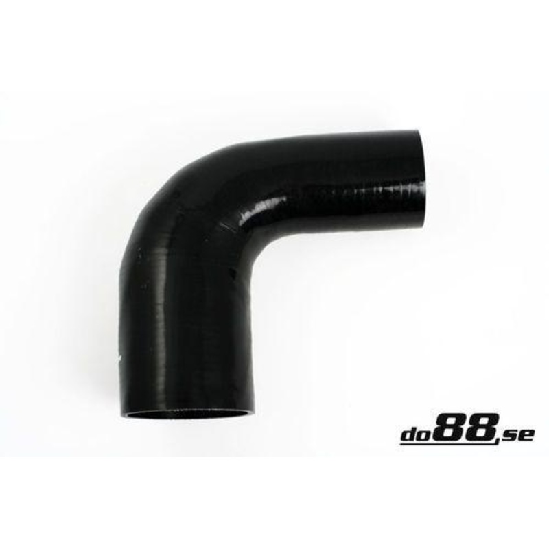 Silicone Hose Black 90 degree 3,25 – 4” (83-102mm)
