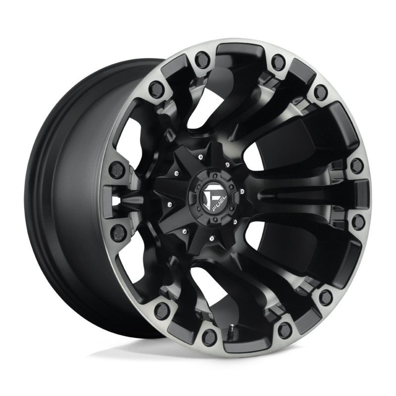Fuel Wheels D851 Vapor 18″ 8×180 Matte Black Gray Tint