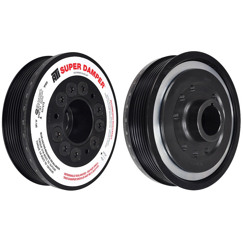 ATI Damper – 5.67in – Alum – 6 Grv – Honda F20 F22 – 7 Percent OD – Street – 3 Ring – 1Pc