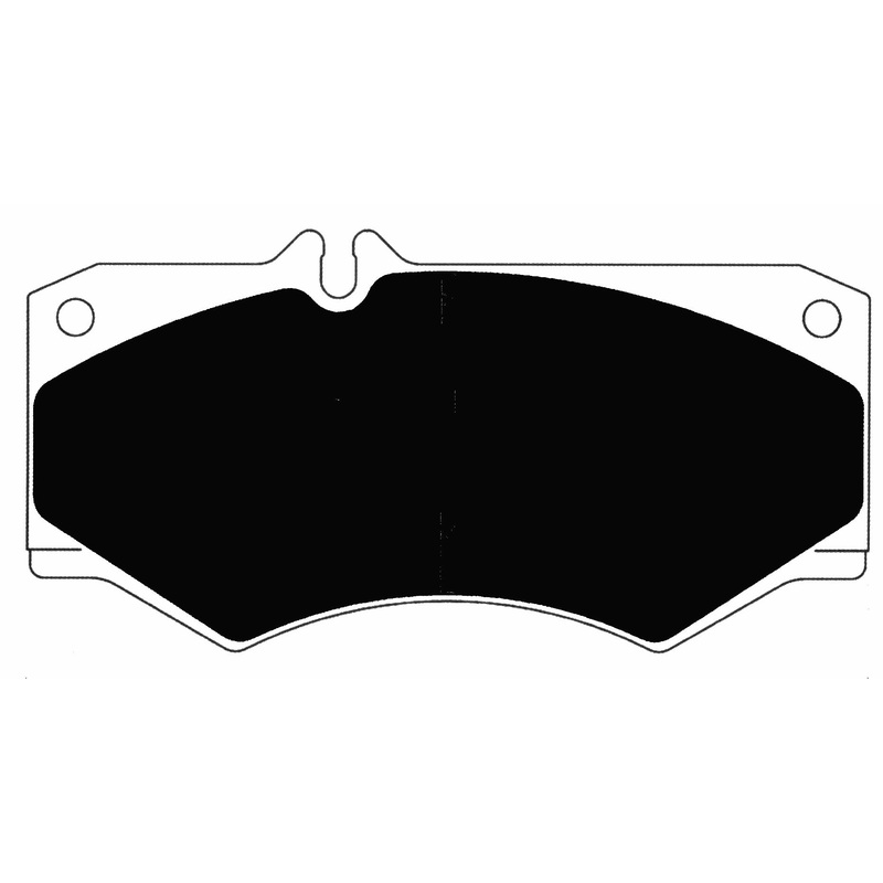 Porterfield Brake Pads for 2009 MERCEDES-BENZ G550