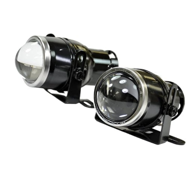 AutoTecknic Universal Projector Fog Lights – P1 Clear
