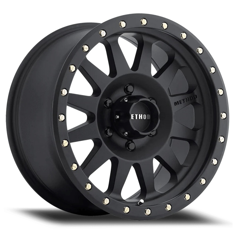 Method Race Wheels MR304 15″ 5×139.7 Matte Black