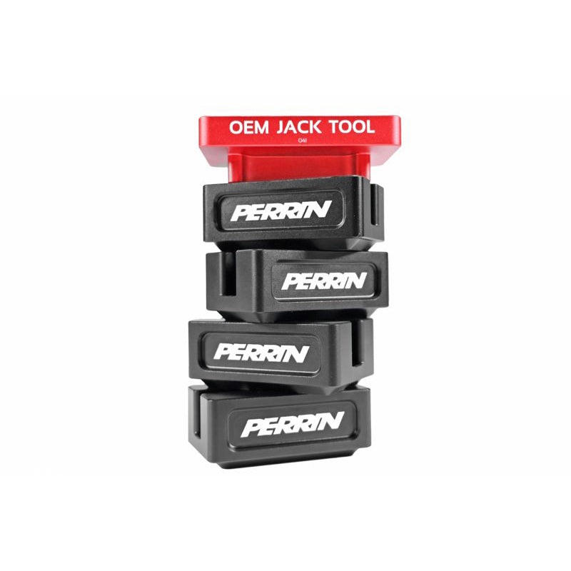 Perrin Jack Pad Set Universal Subaru 5 Piece Black | PSP-BDY-040BK