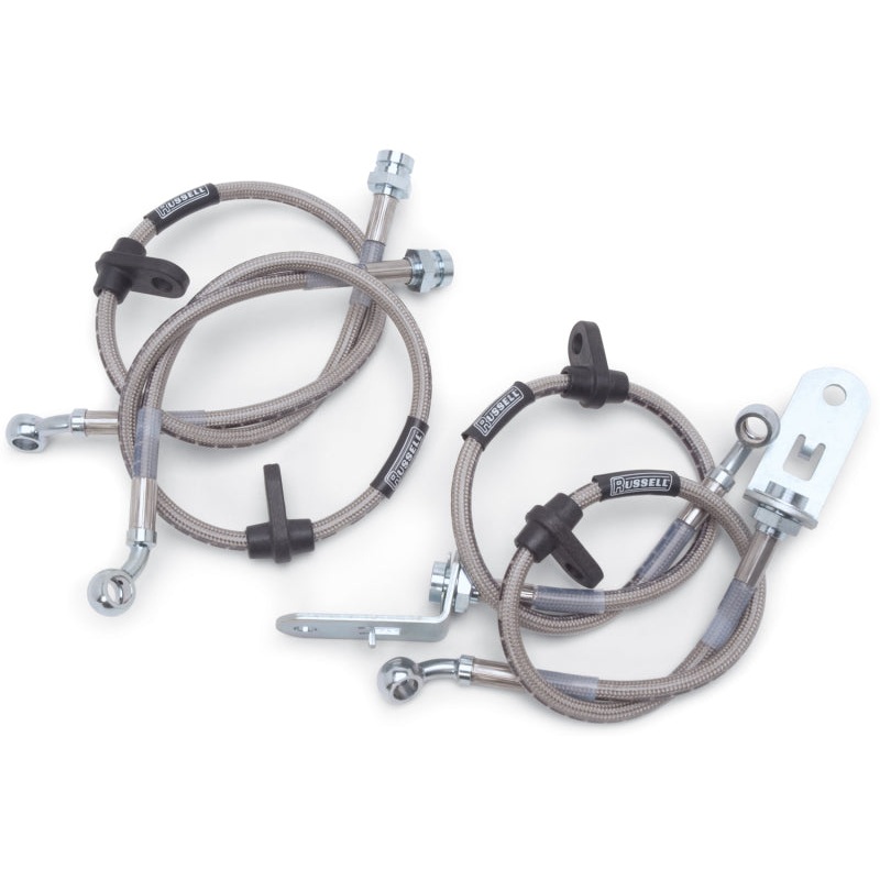 Russell Performance 96-00 Honda Civic LX/ EX (with large front rotor) Brake Line Kit
