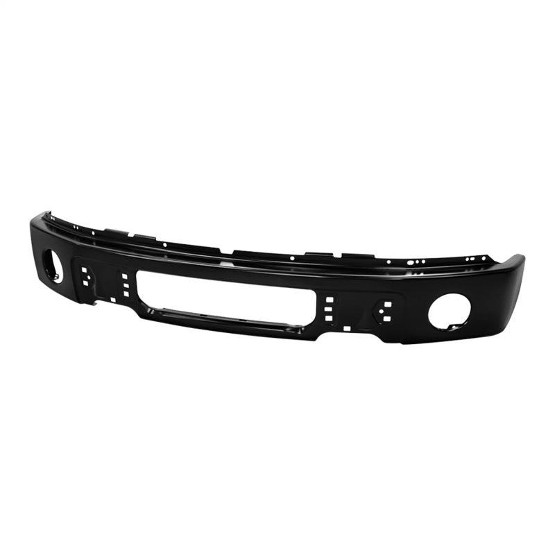 Spyder Ford F150 09-14 w/Fog Light Hole Front Bumper – Black (OEM # 9L3Z17757DPTM)