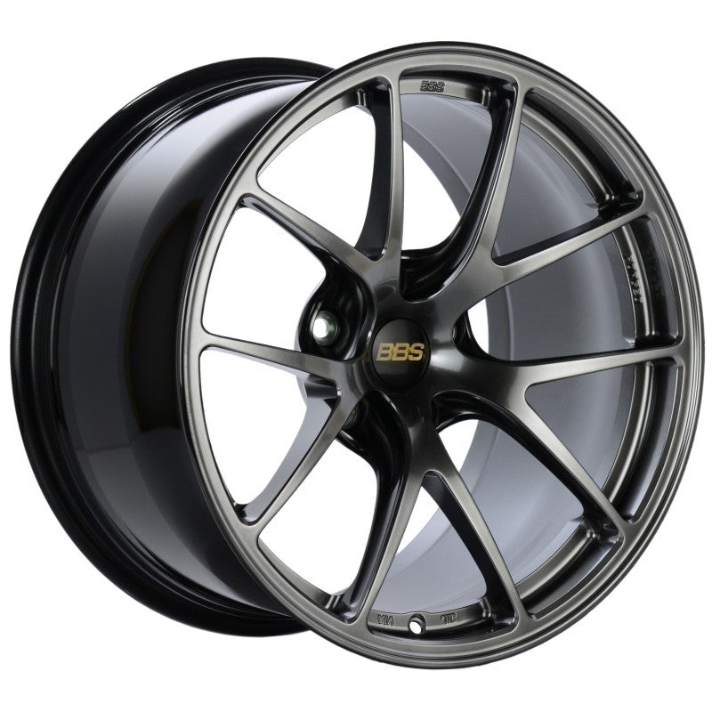 BBS RI-A 18×9.5 5×114.3 ET35 Diamond Black Wheel -82mm PFS/Clip Required