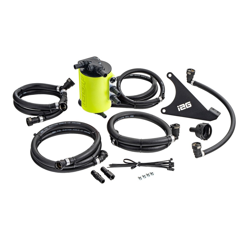 IAG V3 Street Series Air Oil Separator Neon Yellow – 2022+ WRX | IAG-ENG-7188NY