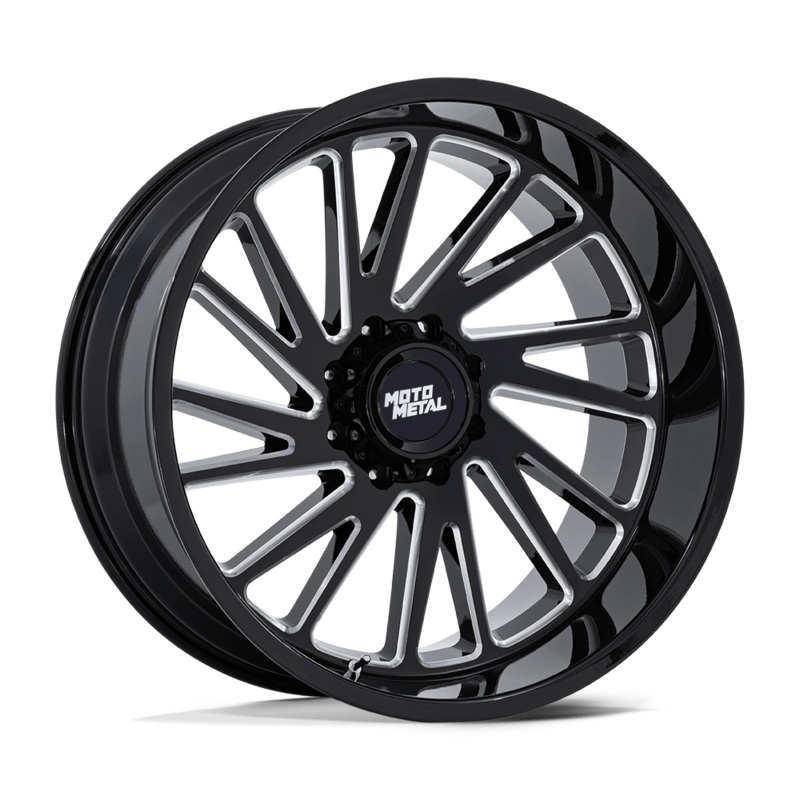 Moto Metal Wheels MO811 Combat 22″ 6×139.7 Gloss Black Milled