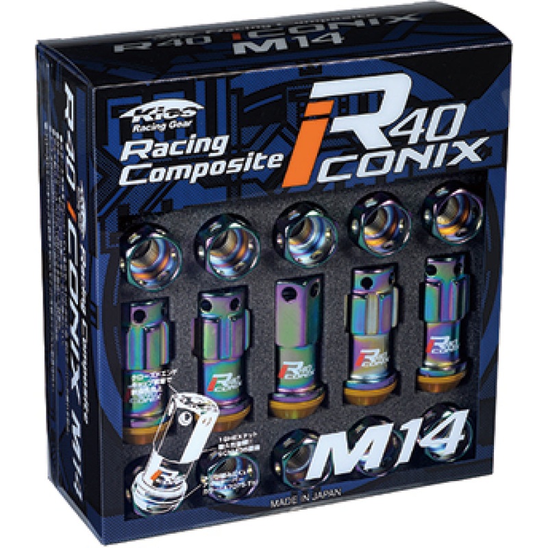 Project Kics R40 ICONIX M14 – LOCK & NUT SET | RI-14NA