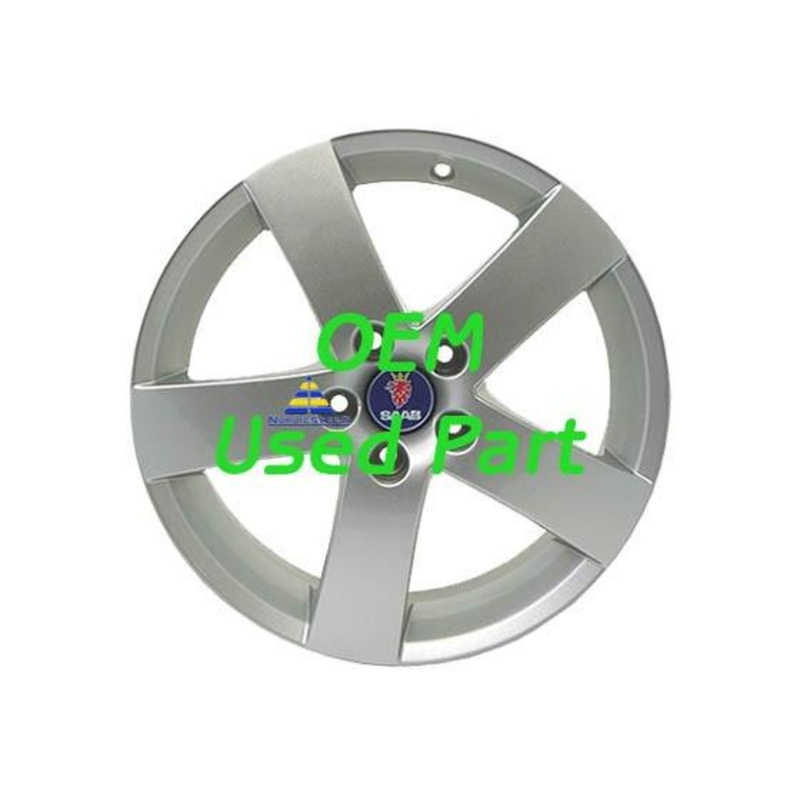 SAAB ALU52 Wheel 5-Spoke EVO  7″ x 17″ (ET49) 5×110 OEM USED Set of 4