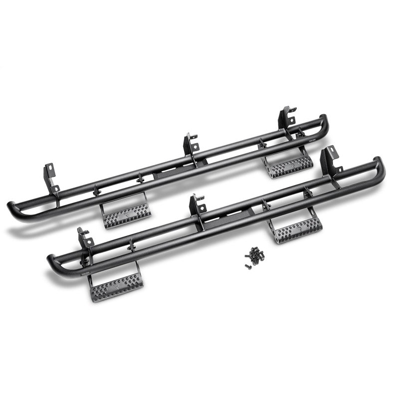 N-Fab RKR Step System 2019 Chevy/GMC 1500 Crew Cab – Cab Length – Tex. Black – 1.75in