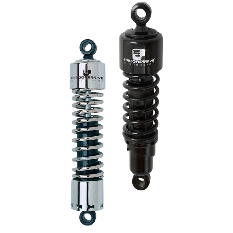 Progressive Harley 412 Series Shocks 13.0in – Black