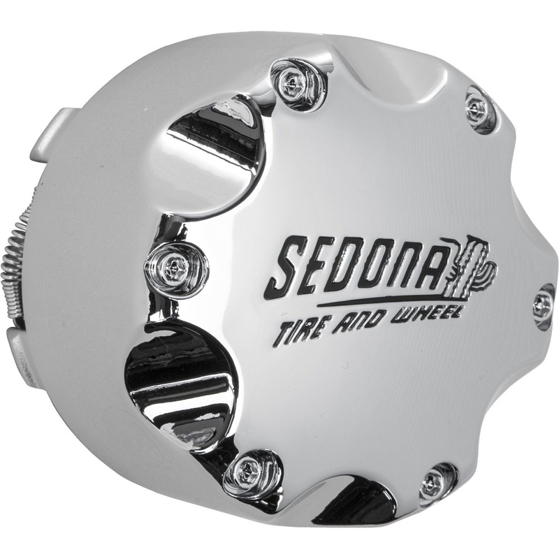 Wheel Cap Tall Chrome Fits Yamaha Viking by Sedona