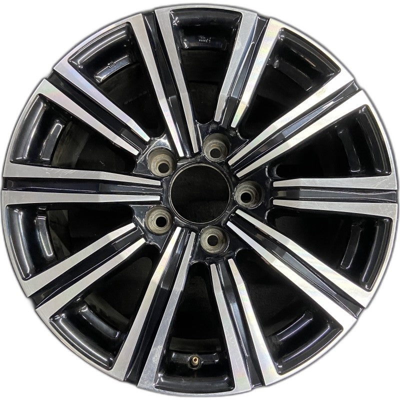 21″ LEXUS LX570 19 alloy 21×8.5 10 spoke machined black Original OEM Wheel Rim