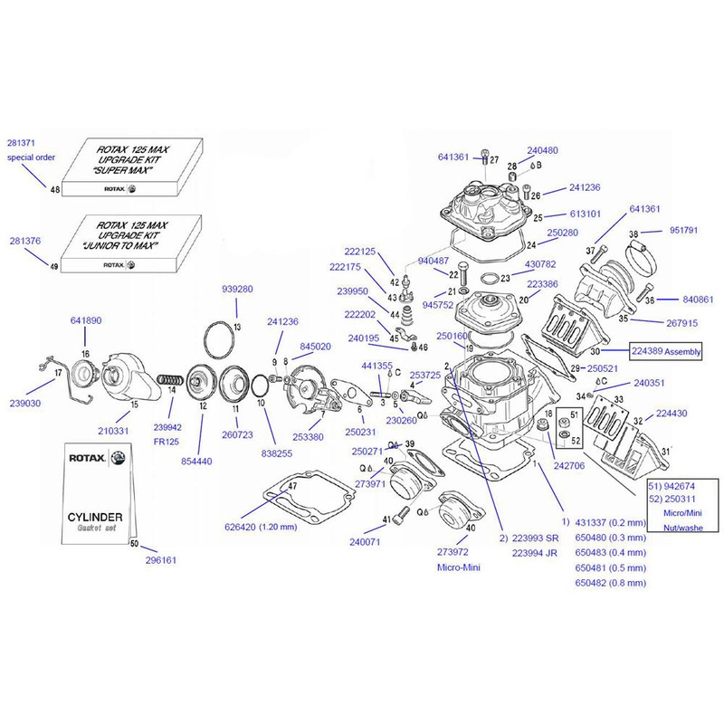 44. 239950 Rotax Compression Spring