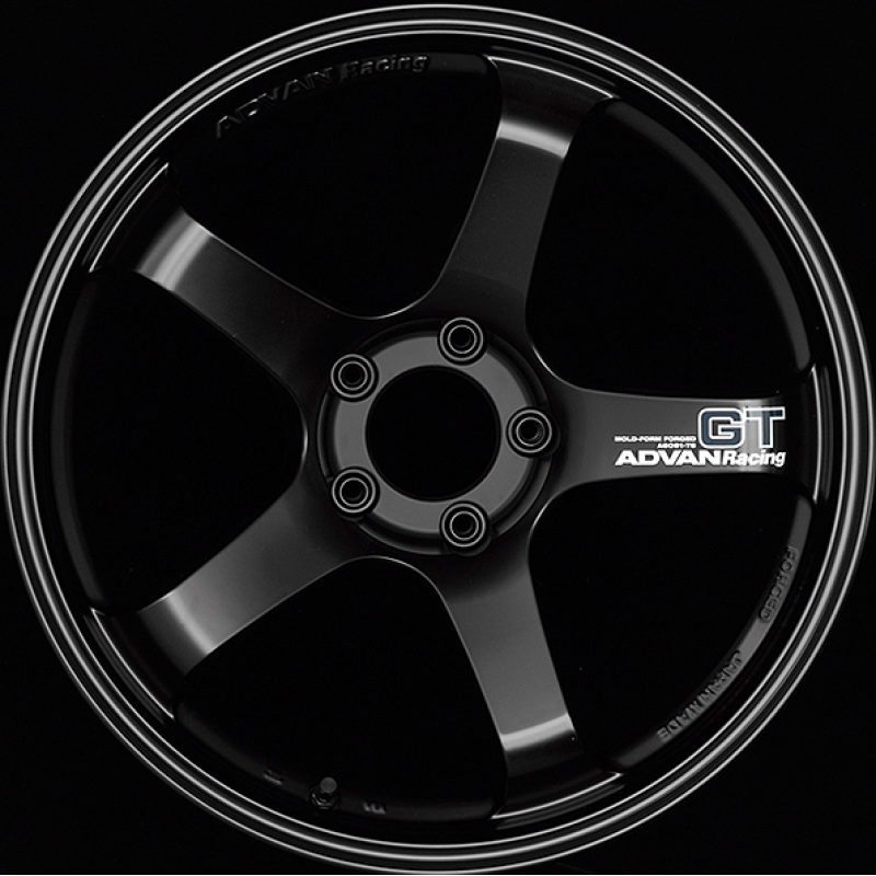 Advan Yokohama GT 18×9.5 / +35MM / 5-120 – Semi Gloss Black Wheel