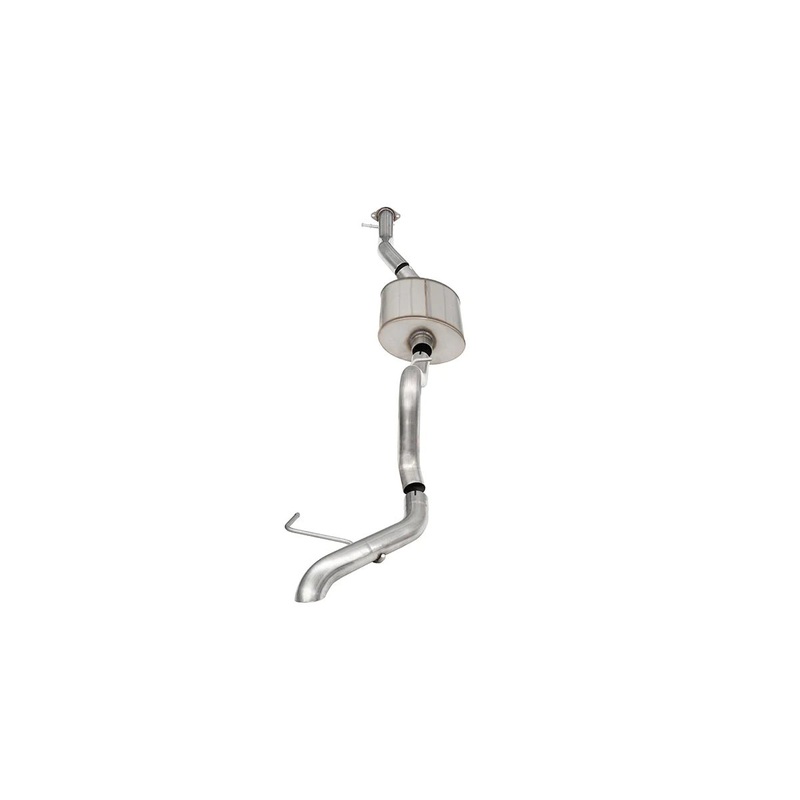 Corsa 21-22 Ford Bronco Four door 2.7L Turbo 2.75in Cat-Back Single Side Exhaust w/ Turndown Exhaust Tip