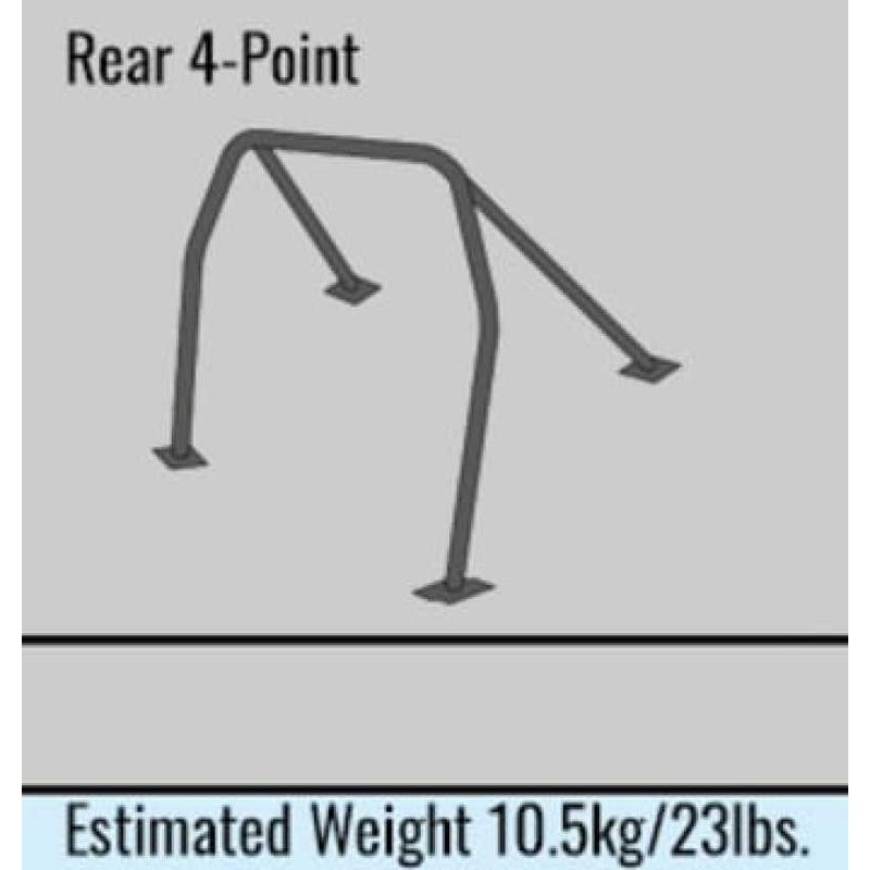 Cusco Chromoloy Roll Cage EG8/EG9 Ferio (Civic 4 dr) Dash Escape (S/O / No Cancel)
